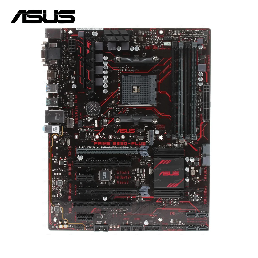 Asus Prime B350-Plus ATX DDR4 AMD B350 중고 마더보드 AM4 소켓 내돈내산