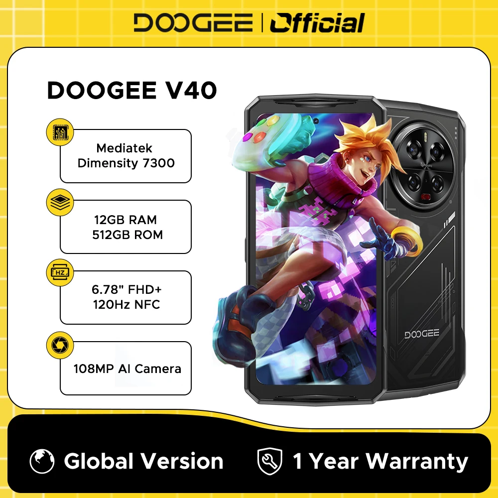 DOOGEE V40 5G 러기드 폰 비교