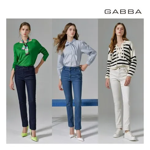 가성비 GABBA 24SS 헤리티지 스트레이트핏 여성 데님 3종 비교 리뷰