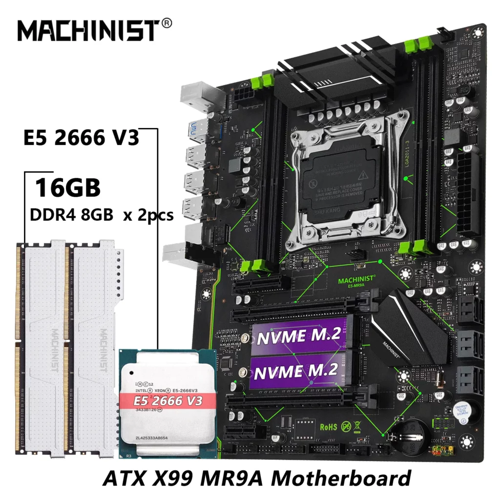 MACHINIST X99 마더보드 세트 키트 필수템