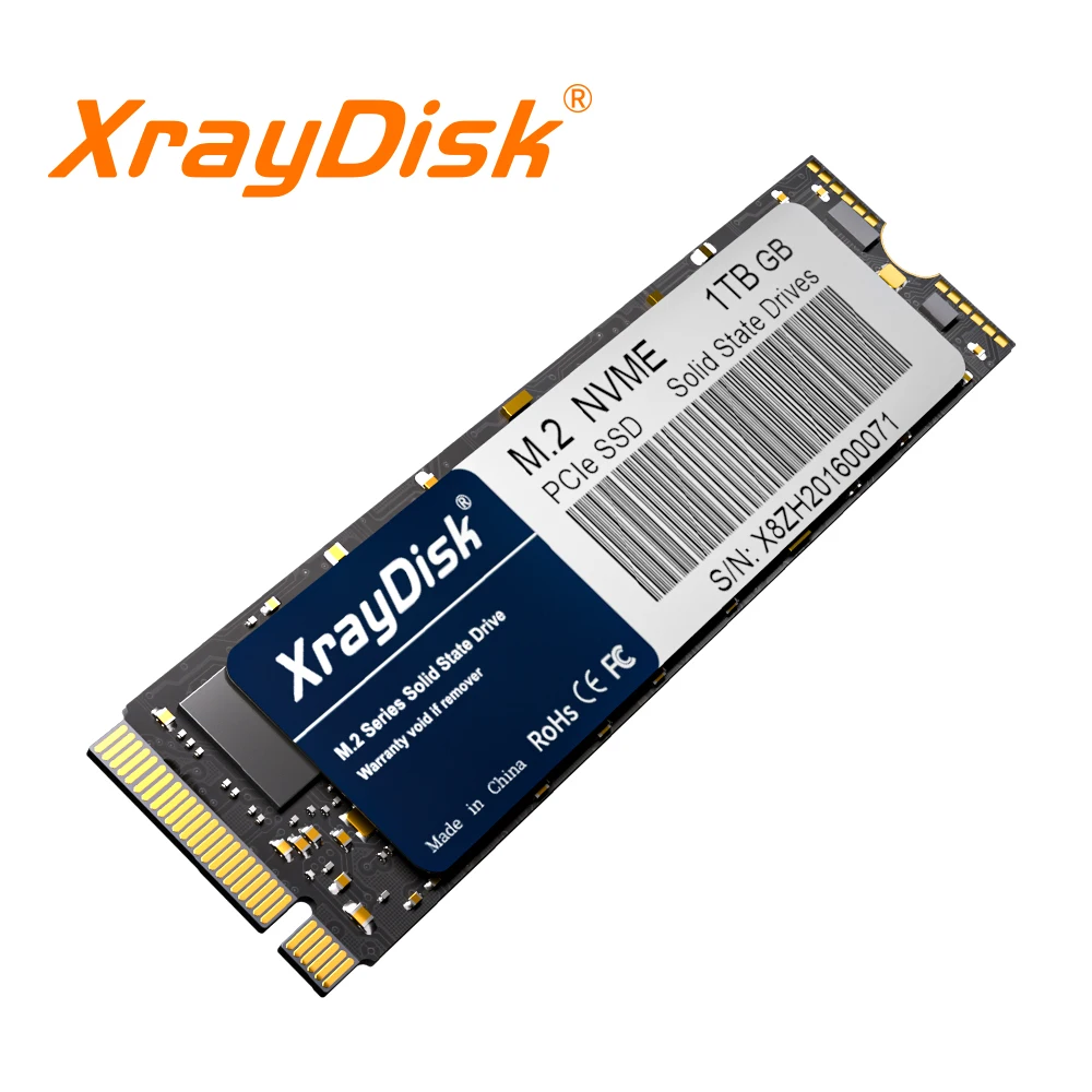 XrayDisk M.2 SSD PCIe NVME 128GB 256GB 512GB 1TB Gen3 * 4 솔리드 스테이트 드라이브 2280 노트북 데스크톱 용 내부 하드 디스크 HDD 비교