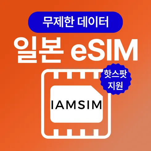 초특가 esim일본 내돈내산